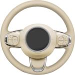 MEWANT Fiat 500 / 500C kormánykerék-huzat mikroszálas műbőr - bézs