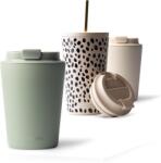 Mameido termikus utazóbögre, rozsdamentes acél, szivárgásmentes - zsálya zöld - 350 ml