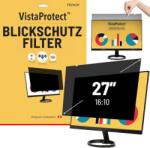 VistaProtect Prémium Adatvédelmi Szűrő Kékfény Szűrővel 27" Monitor Képernyővédő Fólia 16: 10 Formátum