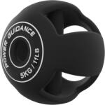 Power Guidance Spherebell 3 az 1-ben edzőkészlet (kézisúlyzó, rúd, medicinlabda) - fekete - 5 kg (single)