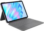 Logitech Combo Touch billentyűzetes tok iPad Air 11" (M2/M3/M4, 5. gen. ) - QWERTZ, szürke