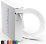 Gocableties 2: 1 zsugorcső tekercs - átlátszó - 12, 7 mm x 6 m