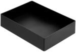 Amazon Basics téglalap alakú műanyag rendszerező tálca, 23, 8x17x5 cm - fekete