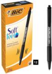 BIC Softfeel Clic Grip golyóstoll fekete - 11 db