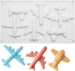 OCPO Kitchen Szilikon Repülőgép Sütőforma 3D Torta Mousse Sütemény Csokoládé Forma Tapadásmentes BPA Mentes