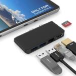 Yeemie Pro Surface Pro 8 Dokkoló - 4K HDMI, Ethernet, USB és TF Kártyaolvasó