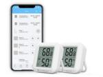 Thirdreality Zigbee hőmérséklet- és páratartalom-érzékelő LCD kijelzővel - 2 db