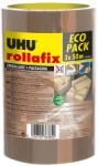 UHU Rollafix Classic csomagolószalag, barna - 50 mm x 50 m, 3 tekercses csomag (36385)