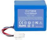 Exmate 14, 4 V 6000 mAh Li-Ion csereakkumulátor Vorwerk Kobold VR200 porszívóhoz