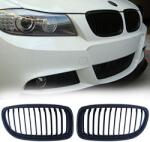 Besaide_Auto Beside_Auto E90 E91 LCI 325i 328i 335i matt fekete hűtőrács 2009-2011 (KK036)