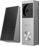 EZVIZ CP3 Pro vezeték nélküli video kaputelefon 2K kamerával, napelemes, 8 GB tárhely, Alexa