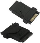 QIANRENON 15 tűs SATA tápkábel hosszabbító HDD, SSD és DVD-hez - 2 db