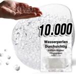 Comforder vízgyöngy váza-töltelék átlátszó - 10 000 db