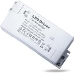 REYLAX LED Transzformátor 24V 60W - Kompakt LED Tápegység 2, 5A, 230V-24V Átalakító, Állandó Feszültségű Meghajtó Lámpákhoz, Szalagokhoz