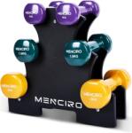 MENCIRO Súlyzó szett 2x2 kg, uniszex, otthoni edzéshez - világoszöld