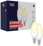Trust WiFi E14 okos LED izzó, RGB, fehér - 2 db