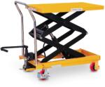 STAXX kézi működtetésű mobil emelőasztal, 800 kg teherbírással