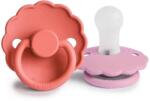 Frigg 2 db-os cumi FRIGG DAISY POPPY/ LUPINE, 0-6 hó, szilikon