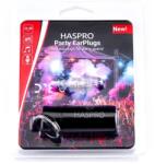 Haspro Partikhoz és koncertekhez készült füldugók - átlátszó, szilikon Party Haspro (1 pár)
