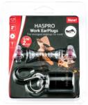Haspro Füldugó munkavégzéshez - átlátszó, szilikon Work Haspro (2 pár, S/M)