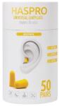 Haspro Habszivacs füldugók Tube50 - sárga, Haspro (100 darab)