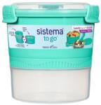 Sistema To Go Lunchstack Ételtároló + Tál, Villa, 965 Ml, Zöld