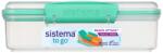 Sistema To Go Uzsonnás Doboz 410 Ml, Zöld