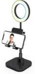 Digipower Suport telefon Digipower Success cu lampa circulara 6 inch