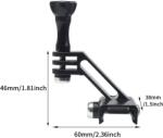 iShoot Montura cu surub pentru camera de actiune portabila Insta 360 sau Gopro GP302B