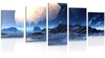 Dovido Tablou 5-piese peisajul fantasy - 200x100