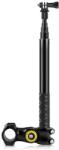 PULUZ Selfie stick 27.9cm-113.5cm cu suport pentru ghidon motocicleta/bicicleta Puluz PU817