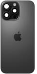  Spate telefon: Capac baterie Iphone 16 Pro cu Lentile si Magnet, Negru