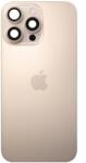  Spate telefon: Capac baterie Iphone 16 Pro Max cu Lentile si Magnet, Desert