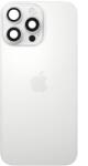  Spate telefon: Capac baterie Iphone 16 Pro cu Lentile si Magnet OEM, White