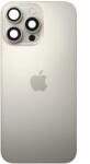  Spate telefon: Capac baterie Iphone 16 Pro cu Lentile si Magnet, Natural