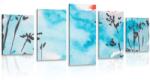 Dovido Tablou 5-piese pictura cerului japonez - 200x100