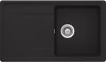 SCHOCK Element D-100 Chiuveta bucatarie granit Cristalite 86x50 cm, negru (nero) (ELED100NERO) Chiuveta