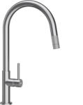 SCHOCK Talia Baterie chiuveta bucatarie cu dus extractibil, inox (536120EDM)
