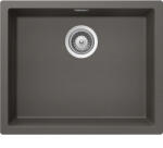 SCHOCK Kaia N-100L Chiuveta bucatarie granit Cristadur 55x45 cm, gri (silverstone) (KAIN100LSILV) Chiuveta