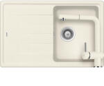 SCHOCK Element D-100S Set chiuveta bucatarie granit Cristalite 78x50 cm si baterie Epos Vanilla, bej (vanilla) (SETED100SEEXVANI) Chiuveta
