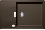 SCHOCK Tia D-100LS Chiuveta bucatarie granit Cristadur 78x50 cm, maro (bronze) (TIAD100LSBRONSA) Chiuveta