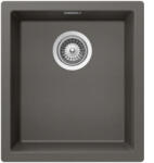 SCHOCK Kaia N-100S Chiuveta bucatarie granit Cristadur 40x45 cm, gri (silverstone) (KAIN100SSILV) Chiuveta