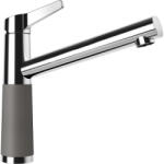 SCHOCK SC-510 Baterie chiuveta bucatarie aspect granit Cristadur monocomanda, crom/gri (silverstone) (554000SILV)