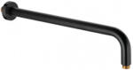 Kludi Brat dus fix Kludi A-QA, 41 cm, negru mat (6651439-00)