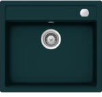 SCHOCK Mono N-100 Chiuveta bucatarie granit Cristadur 57x51 cm, verde (green line ivy) (MONN100IVYSA) Chiuveta