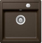 SCHOCK Mono N-100S Chiuveta bucatarie granit Cristadur 49x51 cm, maro (bronze) (MONN100SBRONSA) Chiuveta