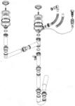 Franke Sistem scurgere pentru chiuvete cu 2 cuve (112.0070.253)