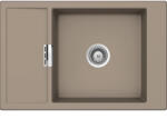 SCHOCK Mono D-100XS Chiuveta bucatarie granit Cristadur 78x51 cm, gri (green line twilight) (MOND100XTWIL) Chiuveta