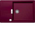 SCHOCK Tia D-100LS Chiuveta bucatarie granit Cristadur 78x50 cm, grena (berry) (TIAD100LSBERRSA) Chiuveta
