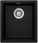SCHOCK Kaia N-100S Chiuveta bucatarie granit Cristadur 40x45 cm, negru (magma) (KAIN100SMAGM) Chiuveta